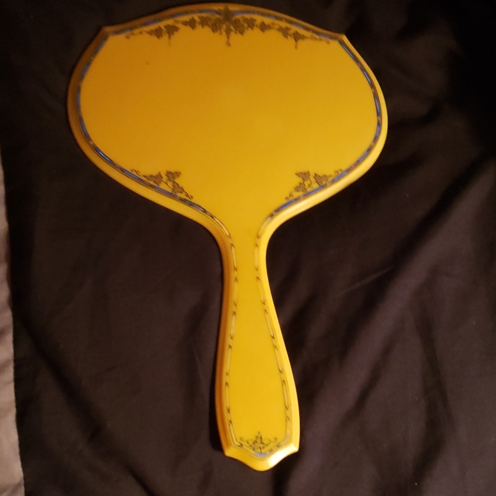 Vintage hand mirror